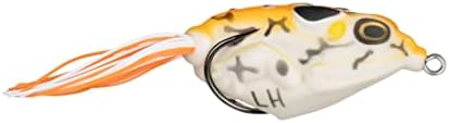 Lunkerhunt צפרדע פיתוי דיג | פיתוי צפרדע קומפקטי לדיג בס, ווים נטולי עשבים, פיתיון דיג מים מתוקים בגוף